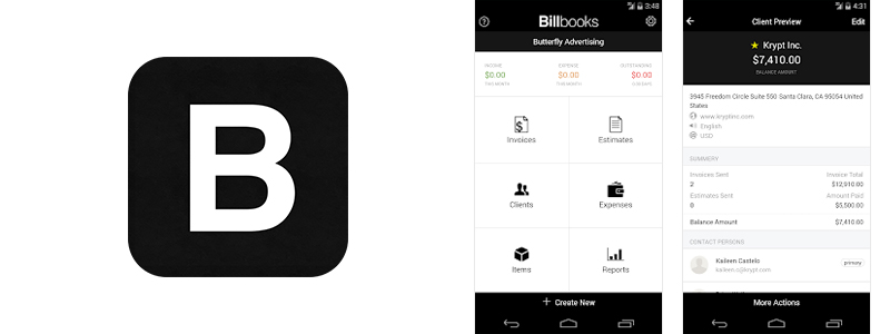 Billbooks App